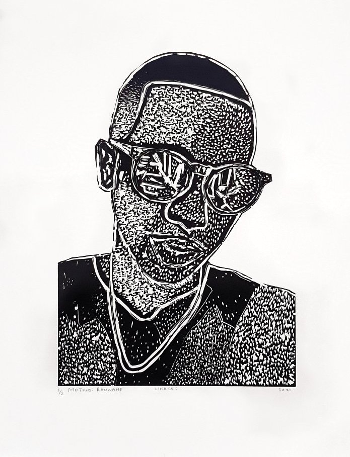 Mothusi Rauwane - Self portrait 1